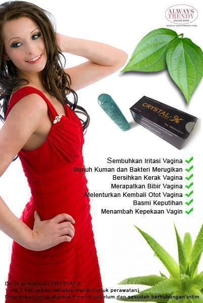 Natural Crystal X Mengatasi Masalah Kewanitaan